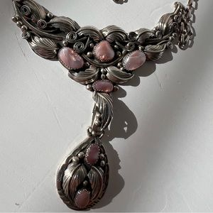 Sterling Silver Mother of Pearl Necklace